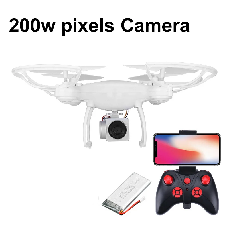 W 200W pixels 1B Дрон камера 1080/720p HD gps Профессиональный Дрон воздушное давление фиксированная высота четырехосный Самолет RC вертолет с камерой - Цвет: W 200W pixels 1B