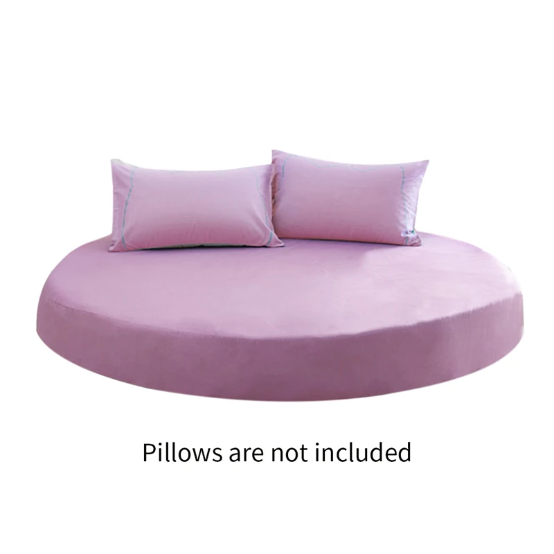 Light purple Матрас, высокое качество, коврик для кровати, однотонный цвет, чехол для кровати, наматрасник, протектор для матраса, мягкий лист, матрац, протектор для дома, отеля - Цвет: Light purple