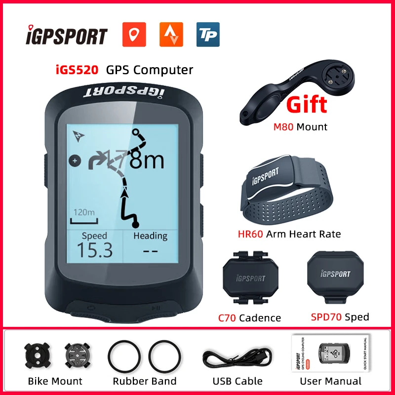 Igpsport Igs520 Gps Wireless Cycling Computer Smart Notification Odometer Accessories Multi-language - Bicycle Computer - AliExpress Igpsport Igs520 Gps Wireless Cycling Computer Smart Notification Odometer Accessories Multi-language - Bicycle Computer - AliExpress