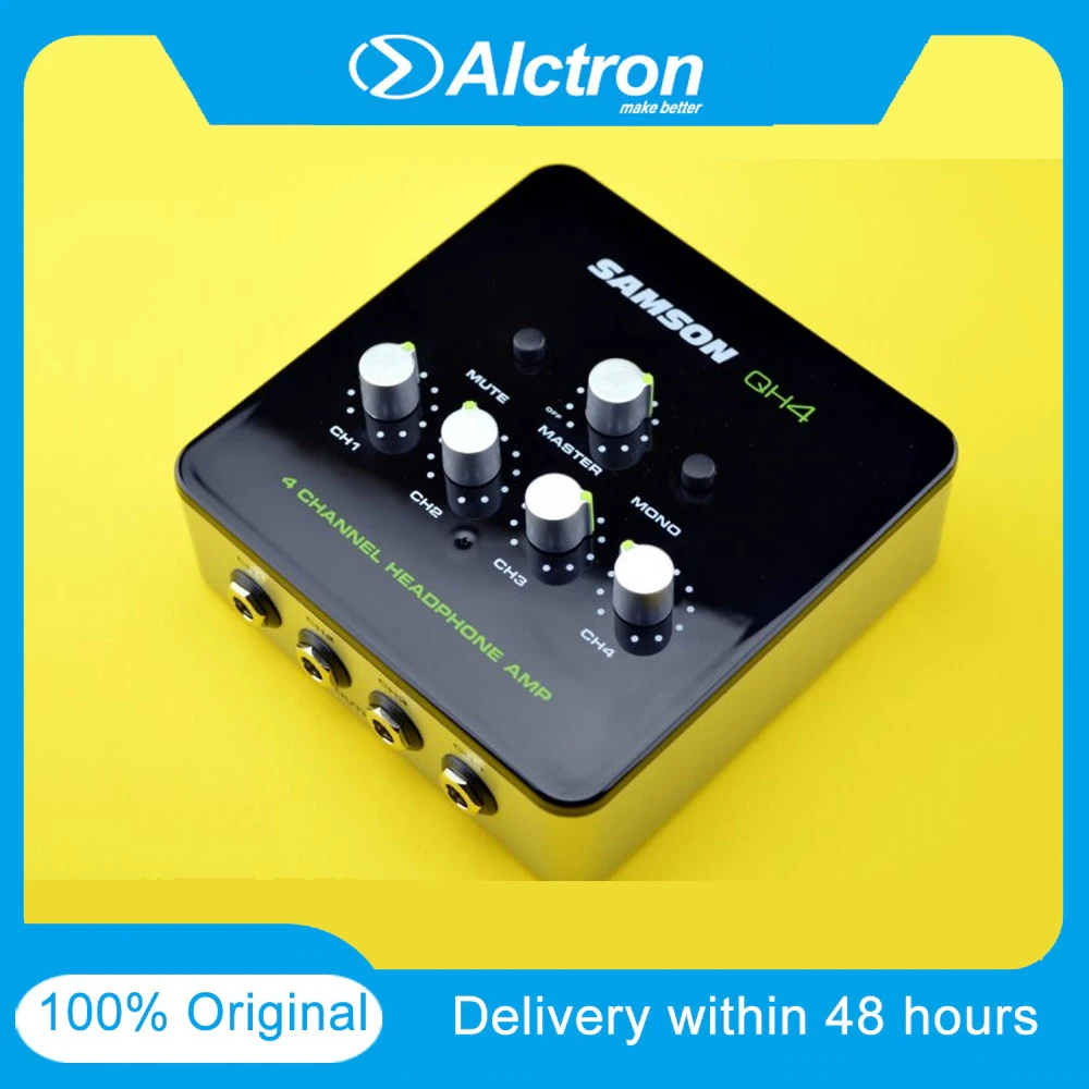 SAMSON QH4 4-CHANNEL STUDIO HEADPHONE AMP 4