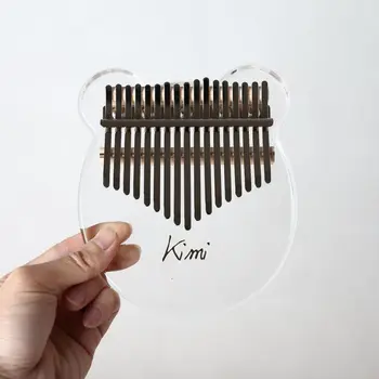 

Kalimba Acrylic Thumb 17 Keys Piano Transparent Keyboard Instruments New Arrival
