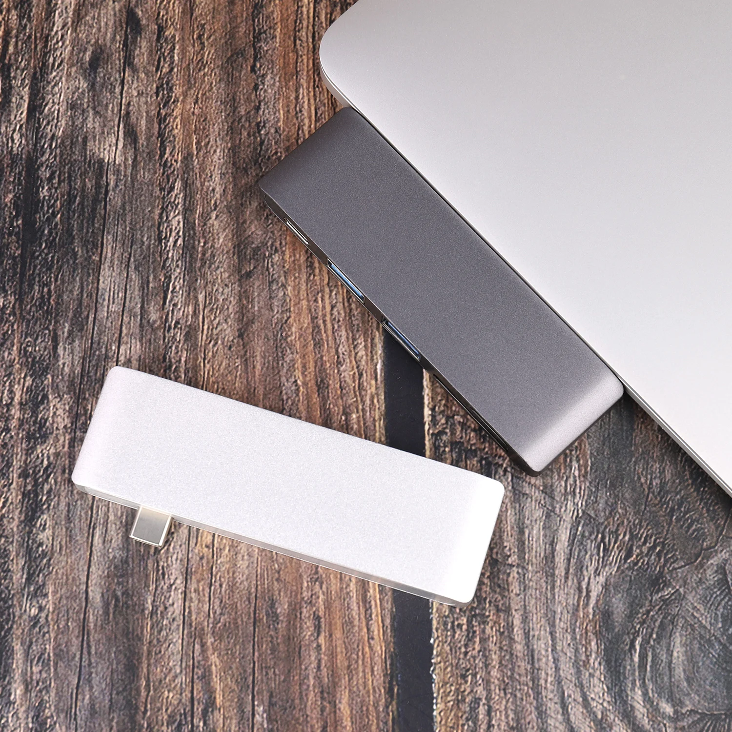 5 в 1 USB C адаптер с 2 портами (стандарт 3 0 Порты Micro SD устройство чтения карт памяти