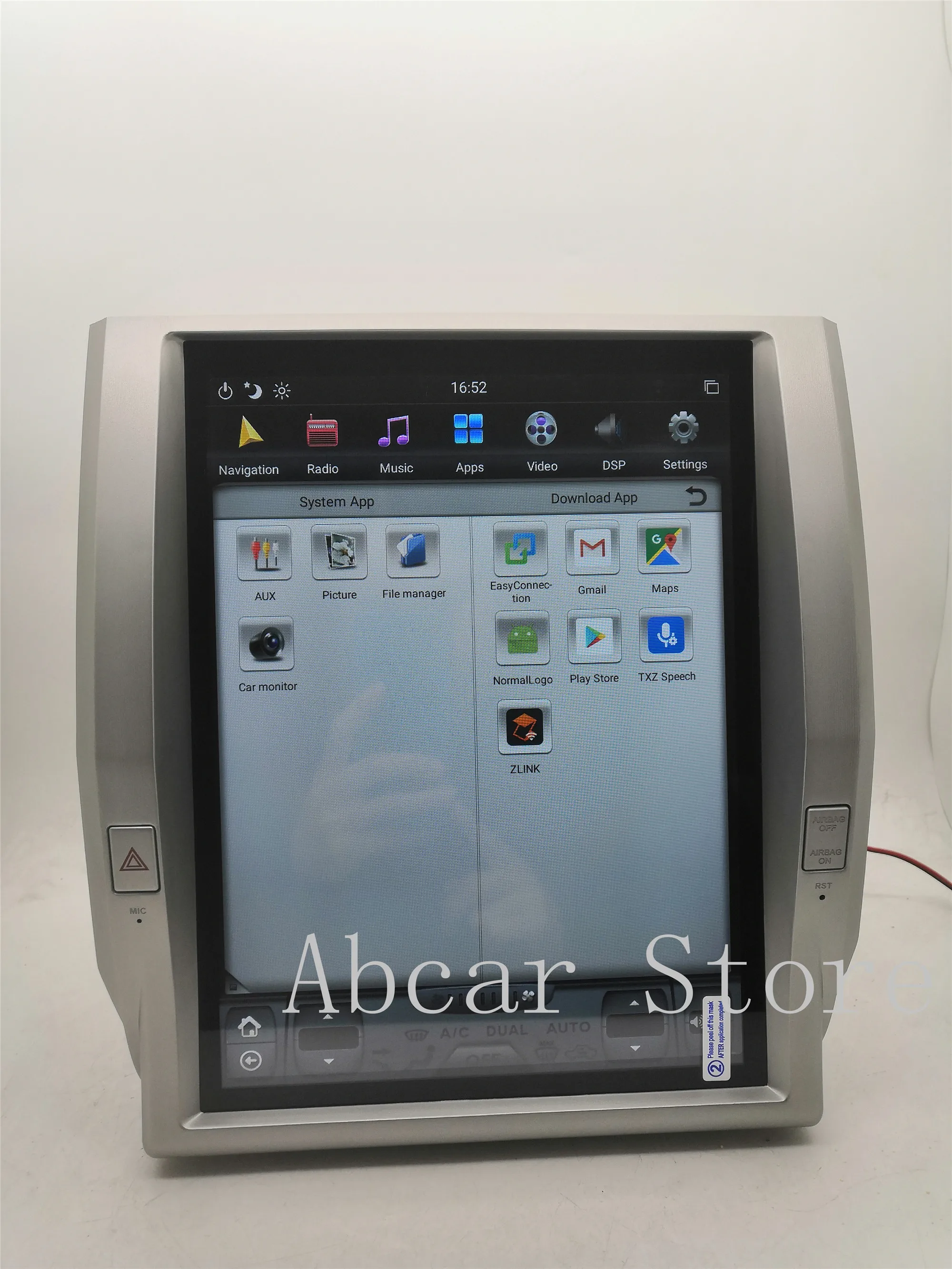 12 1 ''Tesla style Android 9 0 автомобильный dvd плеер GPS навигация для Toyota tundra 2011 2017 PX6 стерео