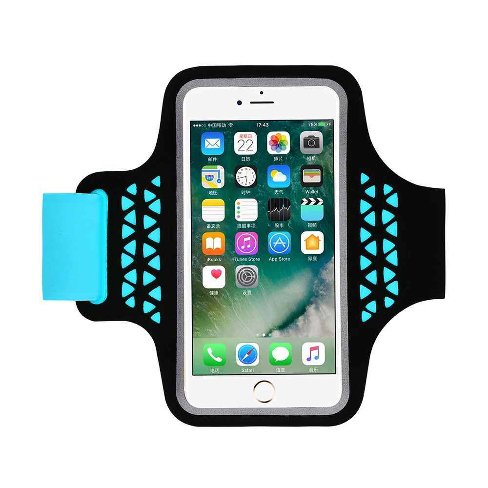 01 Универсальные спортивные нарукавники для бега и фитнеса Для iPhone 11 11 Pro Max XR XS Max X нарукавная Повязка для спортзала для iPhone 8 7 6 6S Plus, чехол для телефона - Цвет: 01
