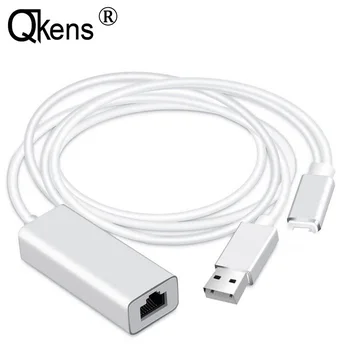 

iOS 13 Network Card Ethernet Adapter For iPhone X XS MAX XR 6 7 8 Plus 11 Pro Max iPAD Phone to RJ45 Wired Cable Link
