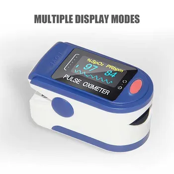 

Blood Oxygen Monitor Finger Pulse Oximeter Fingertip Blood Oxygen Saturation Monitor with LED Screen | Digital Readings In Stock