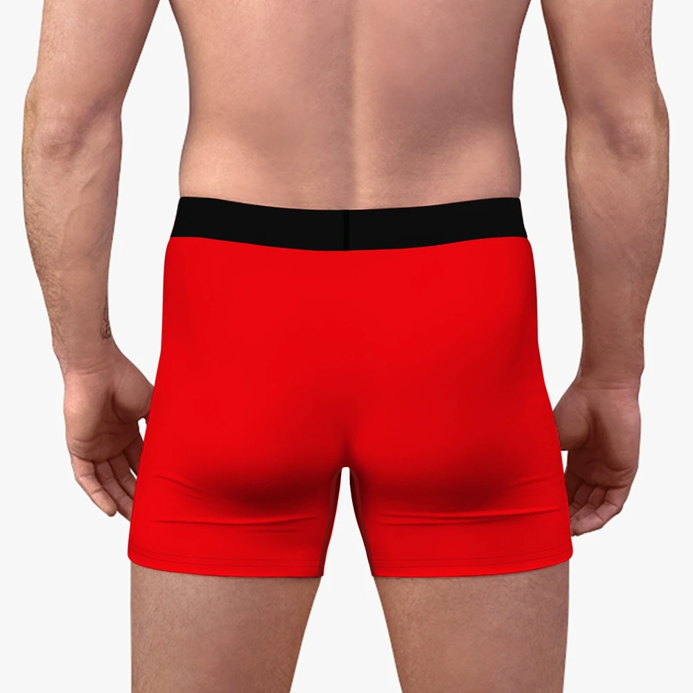 mens designer boxers sale OneLineFox Christmas Mens Underwear Boxer Spandex Homme Print 3D Boxershorts Boxers Panties Male Underpants Plus Size sexy male underwear