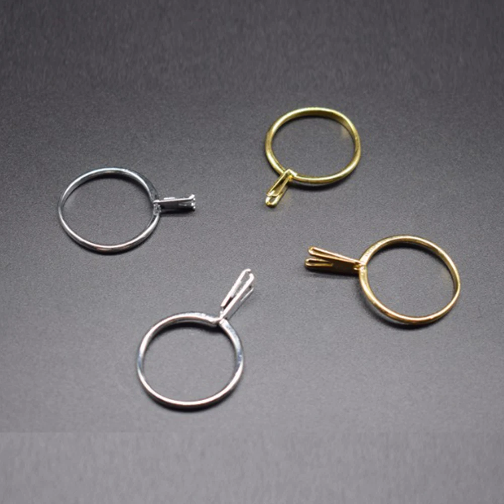 2pcs-Gold-Silver-Adjustable-Spring-Type-Ring-Diamond-Gem-Stone-Jewelry-Display-Holder