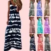 Summer Befree Beach Long Vintage Striped Casual Ruffles Elegant Maxi Plus Sizes Strap Camis Silky Dress Vestidos Sexy Women ► Photo 1/6