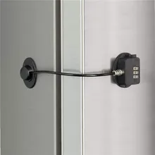 3 código freezer bloqueio de segurança 3 senha geladeira fechadura da porta à prova de crianças winodw gaveta fechadura da porta do banheiro