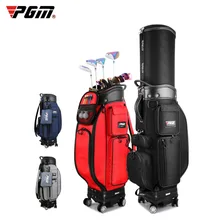 

PGM Universal Four-wheel Golf Standard Package Telescopic Men Women Leopard Print Flat Push Double Ball Cap Aviation Travel Bag