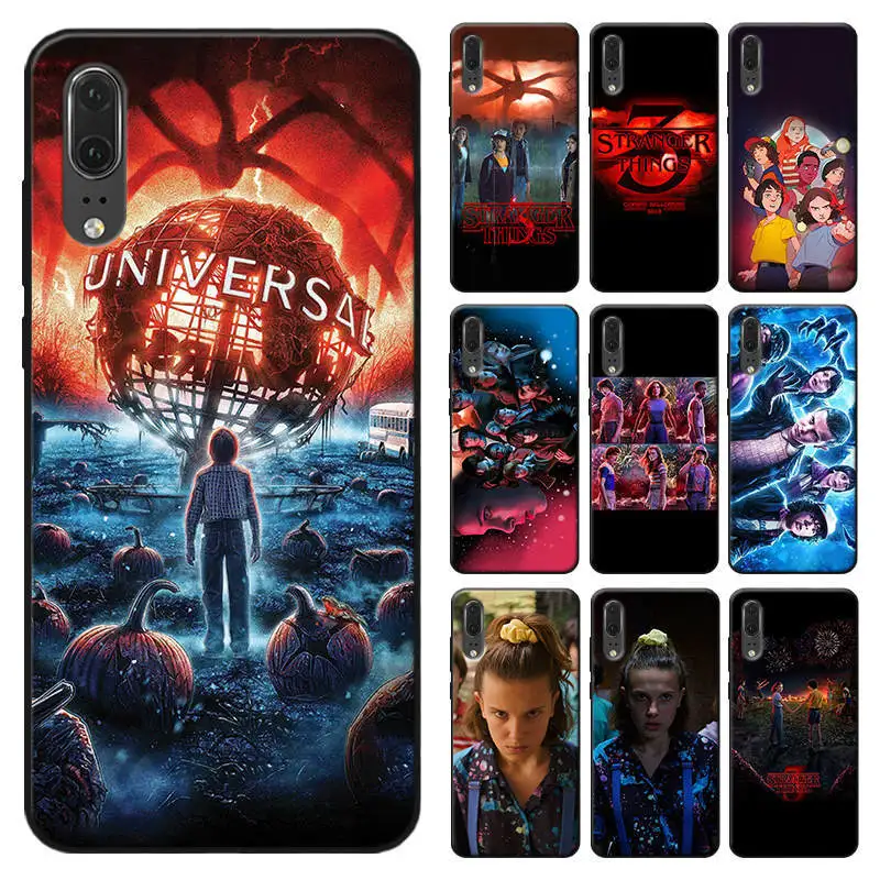 

stranger things Phone Case For huawei p20 p30 pro mate 20 pro mate 20 lite Soft silicone Cover