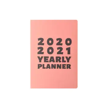 

A5 PU Notebooks 2021 Planner Diary Journals DIY Kawaii Weekly Supplies Stationery School Gift Monthly Schedule Book Writing O5Q6