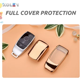 TPU PC Auto Chiave A Distanza Della Copertura Della Cassa Fob Per Mercedes Benz E Classe S 2017 2018 A220 W213 E200 e300 E220 E63S GLE 350 E43 4MATIC AMG 3 TPU PC Auto Chiave A Distanza Della Copertura Della Cassa Fob Per Mercedes Benz E Classe S 2017 2018 A220 W213 E200 e300 E220 E63S GLE 350 E43 4MATIC AMG - TPU PC Auto Chiave A Distanza Della Copertura Della Cassa Fob Per Mercedes Benz E