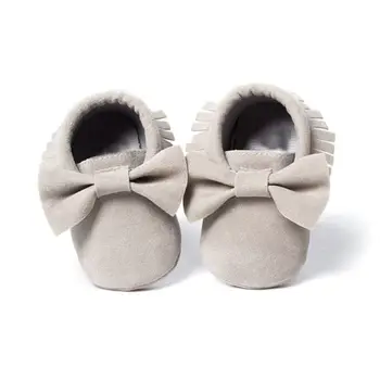 

New Hot Baby Girls Shoes First Walkers Newborn Baby Moccasins Soft Boy Girl Fringe Soft Soled Non-slip Footwear Shoes