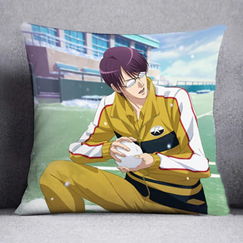 Декоративные подушки Amellor Prince of Tennis, 4 размера, индивидуальные мягкие квадратные двухсторонние Мультяшные подушки с принтом, подарки A194