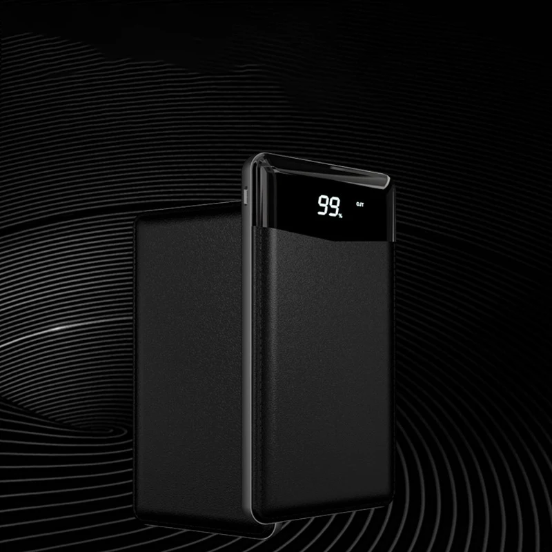

Ultra-thin 20000 mAh power bank portable dual USB ultra-thin polymer power bank with LED light for iOS Android power bank