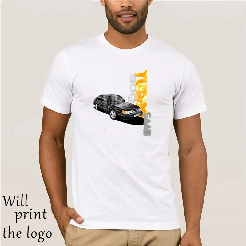 

Cool Saab 900 Turbo Scania T shirt New Arrival Men's Round Neck Design Summer Tees