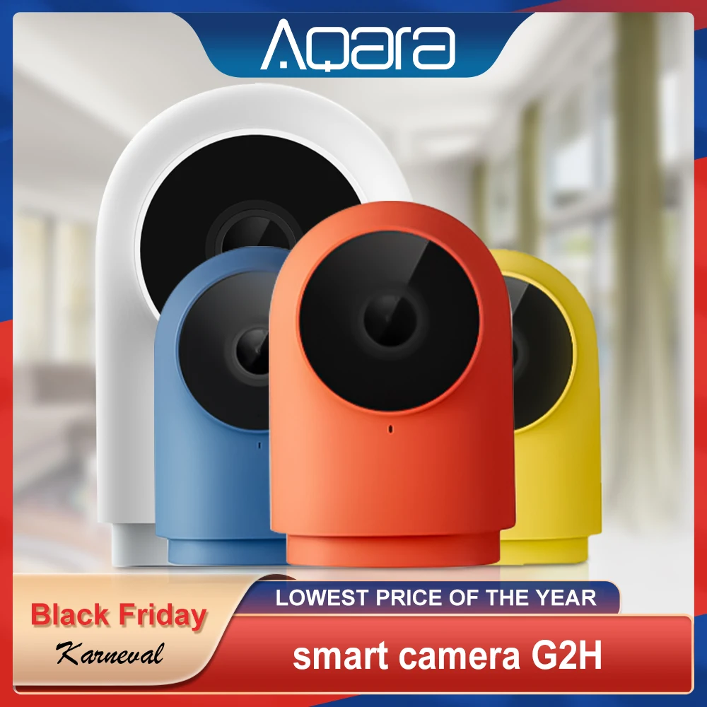 Aqara G2H smart camera zigbee 1080P HD Gateway Edition Night Vision Mobile For Apple Homekit APP Zigbee Home Security