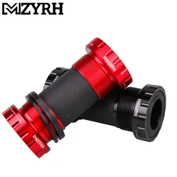 

Mountain road bike BB911 integrated hollow crankset press-in threaded fixed 68-73mm bicycle bearing bottom bracket