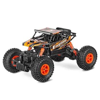 

WLtoys 18428 - B RC Cars 1: 18 Scale MODE 2 2.4G 4WD RC Off-road Car Crawler with Four-wheel Independent Suspension System