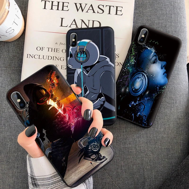 Музыка для Xiaomi mi 9T A3 PRO 8 A2 LITE 9 SE 6X X 2S 3 F1 CC9E CC9 роскошный черный чехол
