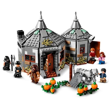 

New In Stock Hagrid's Hut: Buckbeak's Rescue Harryed Potter Building Blocks Model Bricks Toys Compatible Lepining 75947 Toys
