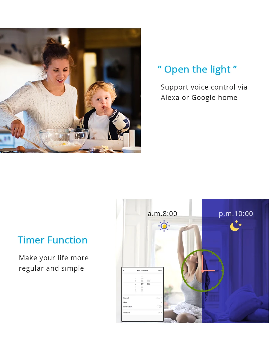 2 3 gang fio neutro opcional 110v