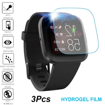 

Hydrogel Screen Protector 2019 for Fitbit Versa 2 Smart Watch 1Pack 3Pack Soft Screen Cover Screen Protective Film Sport 19Sep