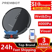 

4000Pa Wet&Dry Vacuum Cleaner Robot Visual Navigation Sweeper Smart Home Appliance Floor&Carpet Mopping Washing Household Tool