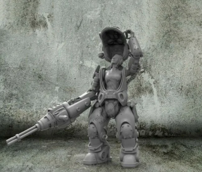 Новая несобранная модель 1/24 года старинная подставка женщина воин фигурка из