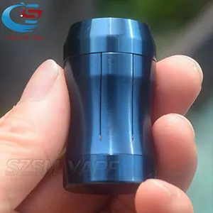 Новейший stratum zero mod 23 мм мод с Kayfun Lite 22 мм rta 316 нержавеющая сталь 18350 батарея испаритель мод vape комплект - Цвет: Blue Mod