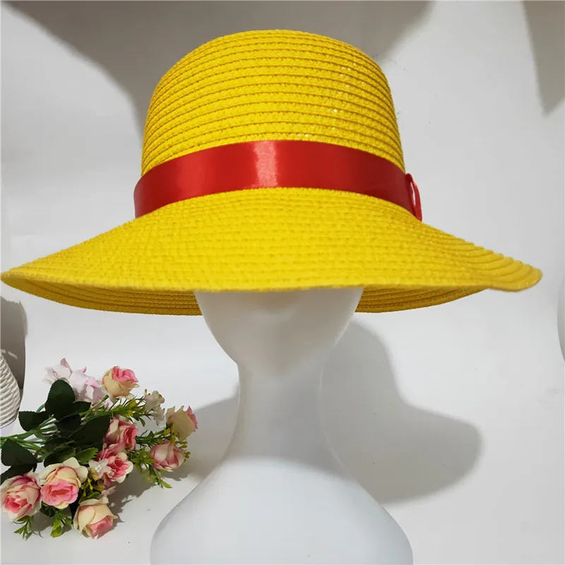 New Anime Straw Cosplay Hat 1pc Cos Hat 