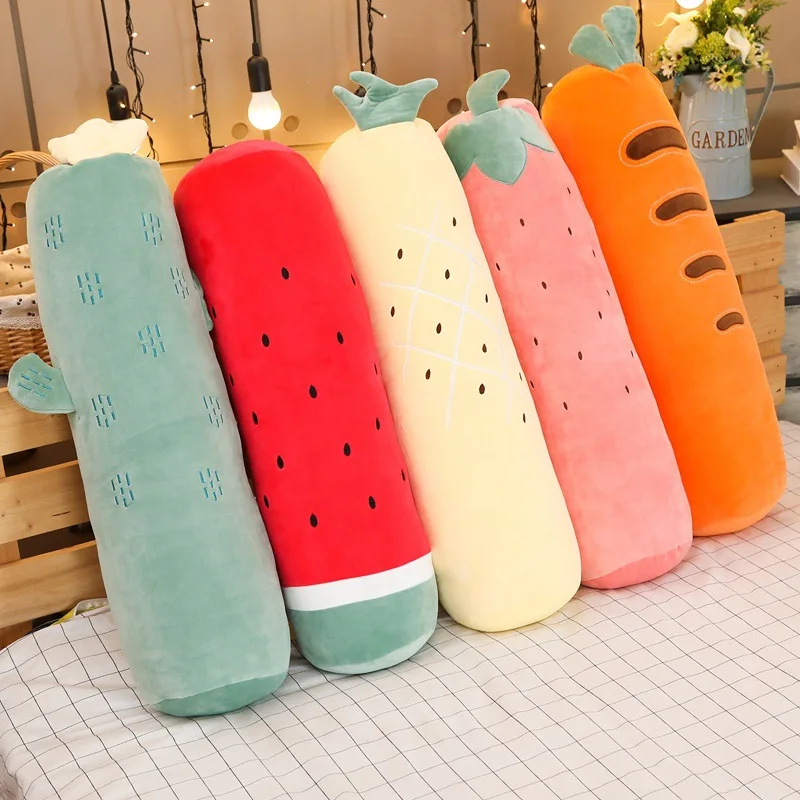 

Fruit & Vegetable zhang tiao zhen Pillow Pajama Pillow Washable Cylindrical Women's Pregnant Women Bedside Back Cushion