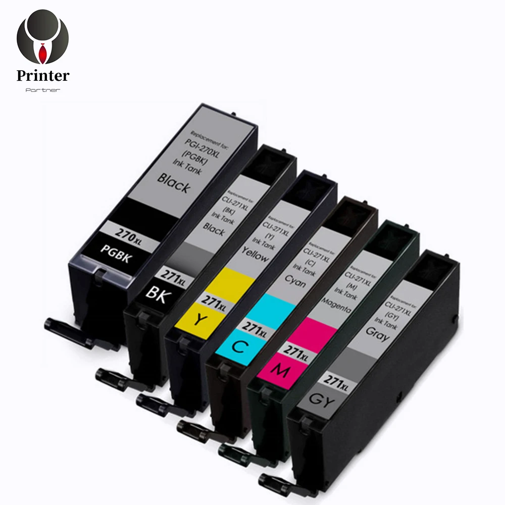 

Чернильный картридж для принтера, Pgi 270 Cli 271 Pgi270 Cli271 для Canon PIXMA MG5720 MG5721 MG5722 MG6820 MG6822