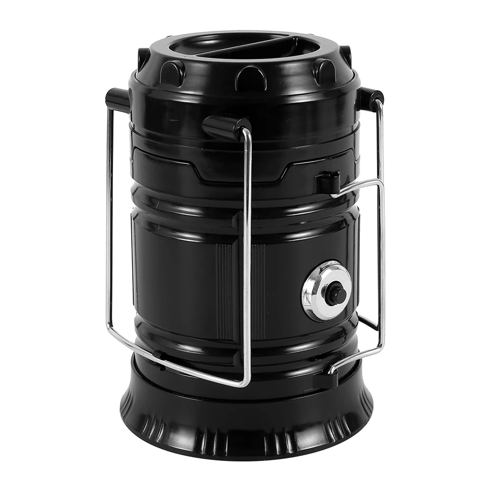Flame Light Outdoor Tent Light Camping Portable Light Solar Charging Flashlight Outdoor Emergency Light
