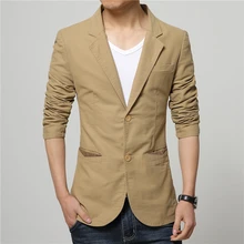 Veste Blazer Slim à deux boutons pour homme, manteau décontracté, super affaire, nouvel arrivage, livraison gratuite 