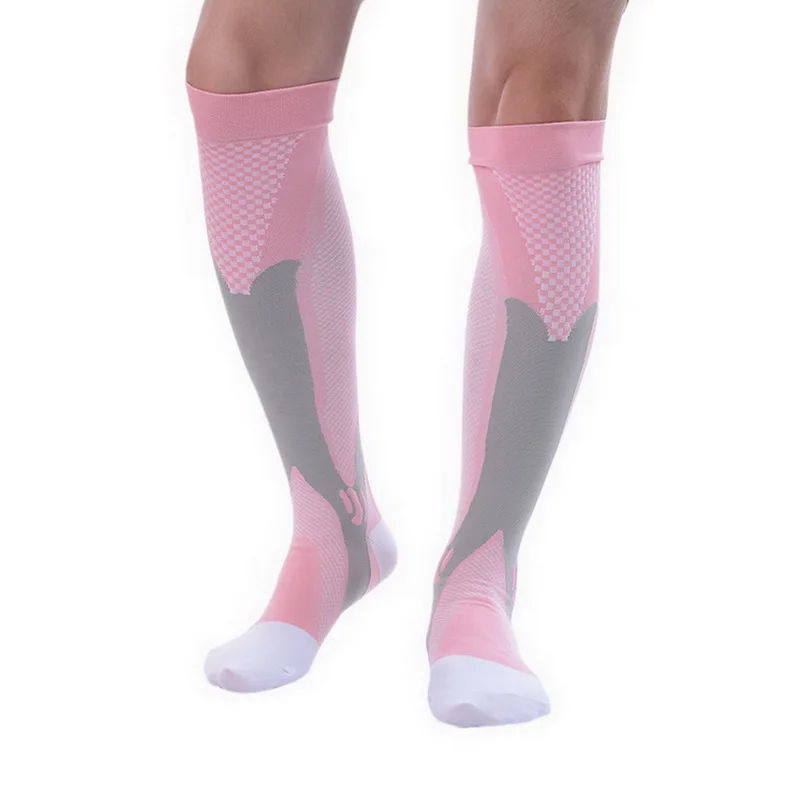 LASPERAL 1 пара новые модные Компрессионные носки до колена поддержка спортивные бег беременность Здоровье Высокое качество носки