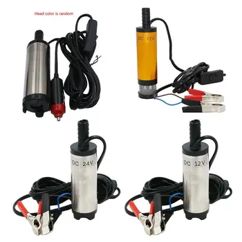 

Portable Mini 12V 24V Dc Electric Submersible Pump For Pumping Diesel Oil And Water Aluminum Alloy Casing Fuel Delivery Pump