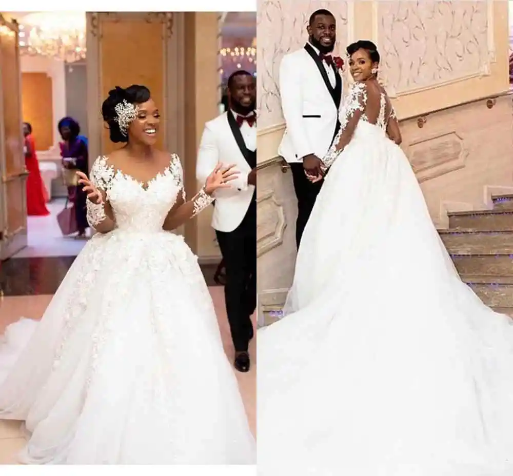 70 Latest Wedding Gown Styles In Nigeria 2022 (Pictures