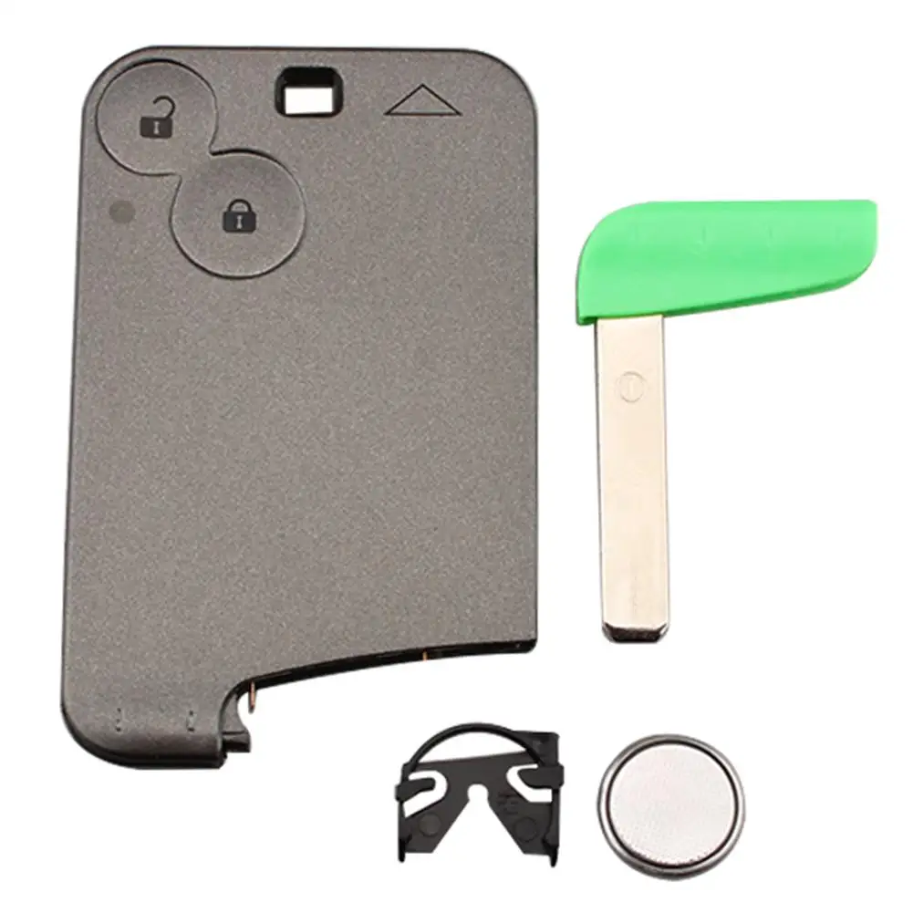 2 Buttons Smart Remote Key PCF7947 Chip 433 Mhz for Renault Espace 2001 to 2006 Card Fob Auto Replacement Parts | Автомобили и