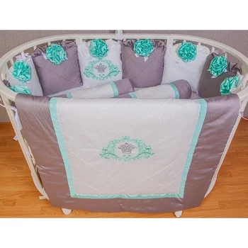 

Комплект в овальную - круглую кроватку 13-ти предметный Комплекты в круглую/овальную кроватку