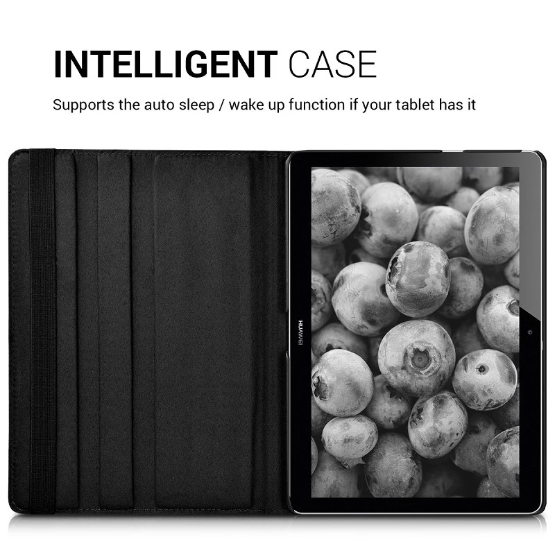 360 градусов вращающийся чехол для Huawei MediaPad T3 10 Smart Cover AGS W09 L09 L03 9 6 &quotпланшетный ПК