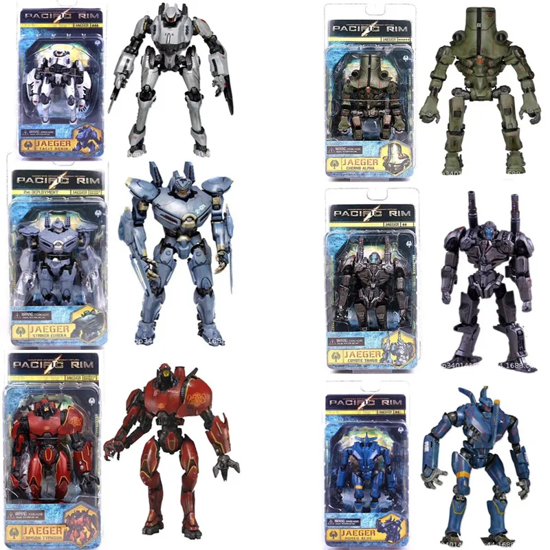 NECA Pacific Rim Jaeger Coyote Tango Ronin Horizon Brave Mech Storm Red Battle Damage Dangerous Wanderer Action Figure Model Toy | Игрушки и