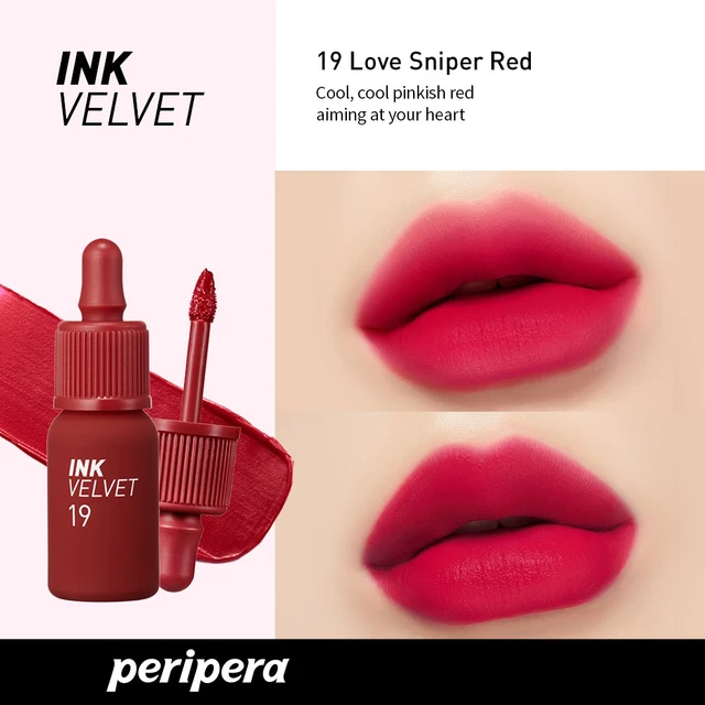 Peripera Ink The Velvet Ad 4g 10 Color Liquid Lipstick Matte Makeup Waterproof Tint Long Lasting Lip Gloss Korea Cosmetic 1pcs Lipstick Aliexpress