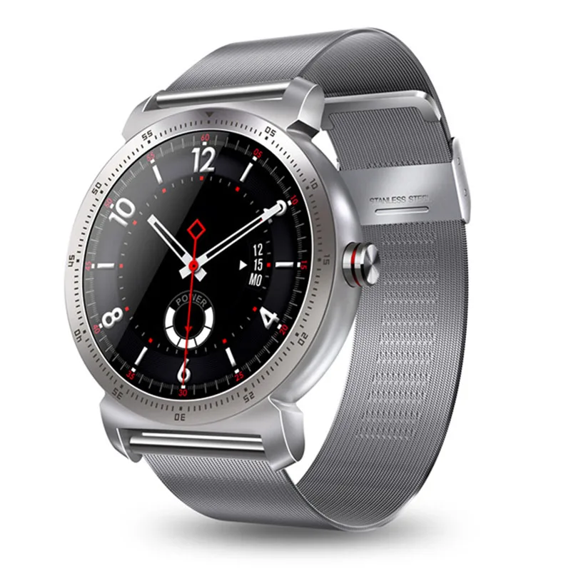 

Metal Material Shell 1.3-Inch Full Circle Color Screen 3D Curved Display Smart Bracelet Magnetic Sucker Charging