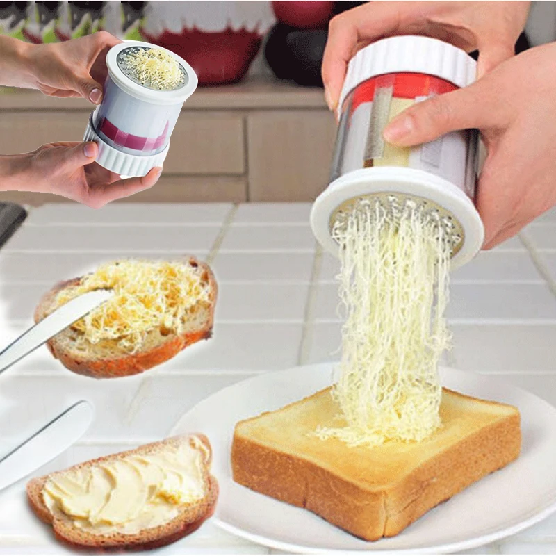 Smart Cutter Innovations Butter Mill Spreadable Butter Riight Out of The Fridge Gadgets Cheese Grater Mill Cooks