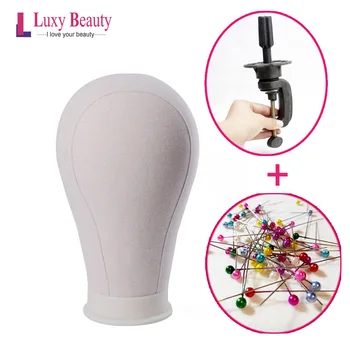 

wig head 22 inches mannequin head wig stand with head doll head wig head with stand wholesale wig mannequin head canvas head