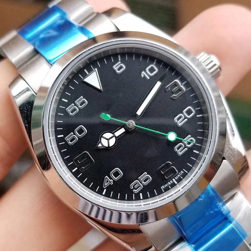 

Designer Top Luxury Brand Mens Mechanical Stainless Steel 2813 l Automatic Movement Watch Sports Self-wind Watches Wristwatch