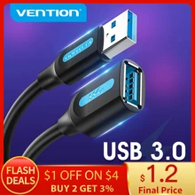 Vention USB 3,0 удлинитель USB 3,0 2,0 кабель удлинитель данных для ПК Smart TV Xbox One SSD Быстрая скорость USB кабель удлинитель Vention USB 3,0 удлинитель USB 3,0 2,0 кабель удлинитель данных для ПК Smart TV Xbox One SSD Быстрая скорость USB кабель удлинитель